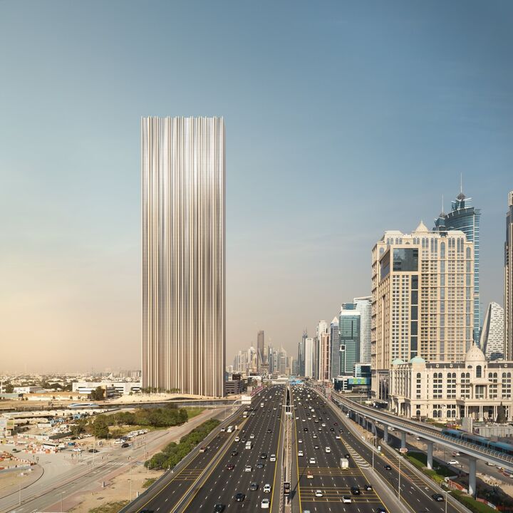 The tower · Sheikh Zayed Road