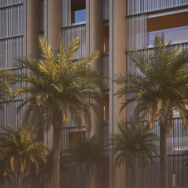 The veil · façade detail